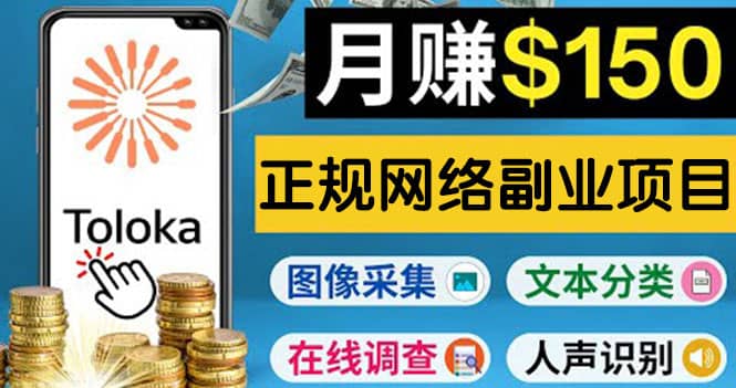 正规网络副业赚钱平台Toloka，利用业余时间月赚150美元-海淘下载站