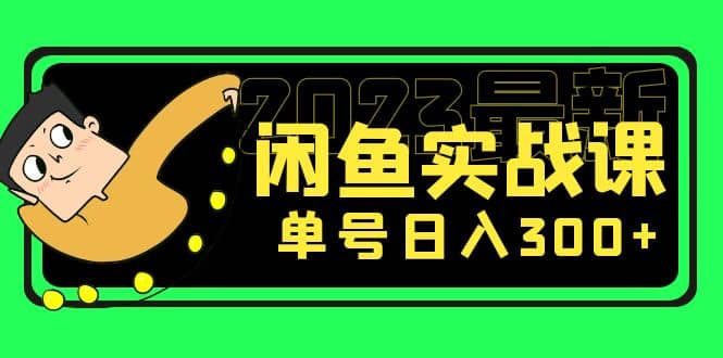 花599买的闲鱼项目：2023最新闲鱼实战课（7节课）-海淘下载站