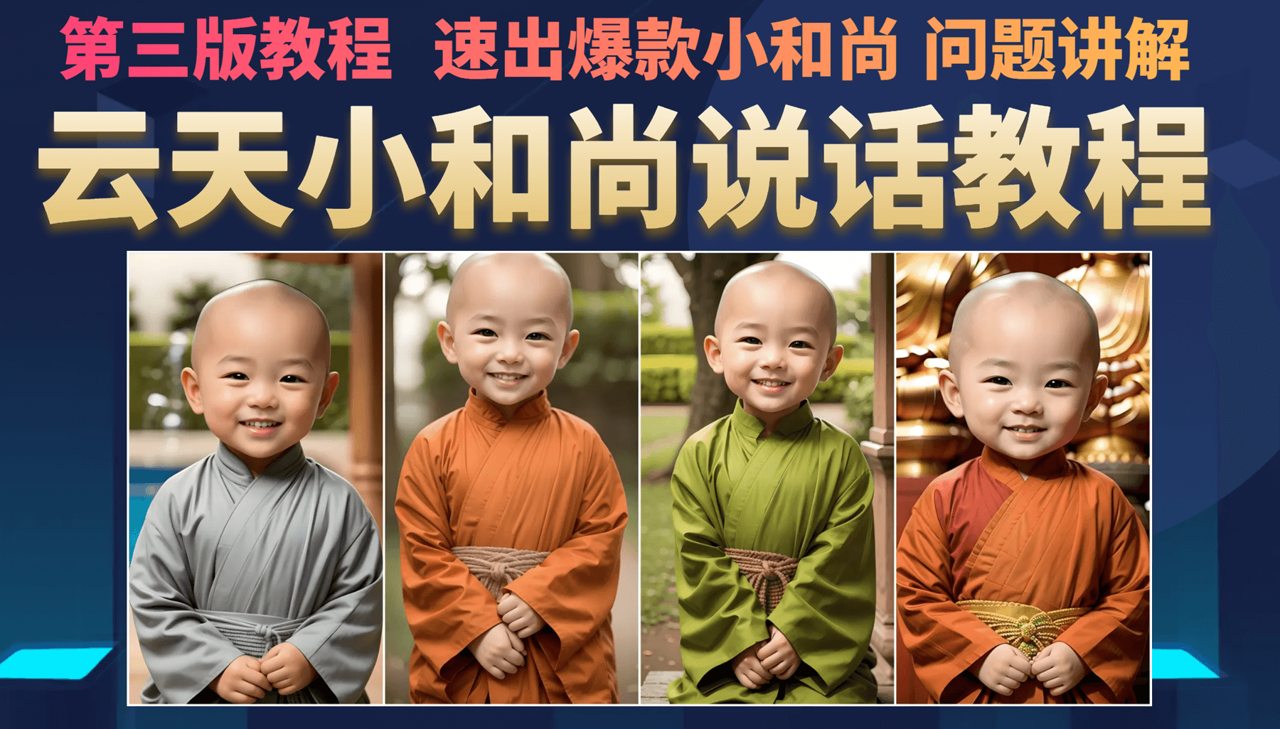 云天小和尚会说话,7天万粉(第3版教程)-海淘下载站