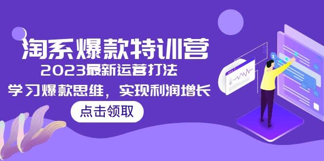 2023淘系爆款特训营，2023最新运营打法，学习爆款思维，实现利润增长-海淘下载站