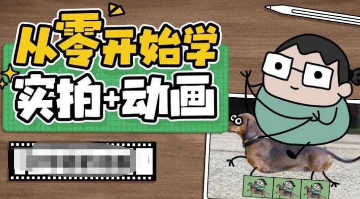 从零开始学实拍加动画，实拍加动画创意教程（49节视频课）-海淘下载站