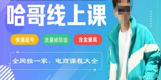 电商线上课程2025年，快速起号，流量破层级，这套方法起号率99%-海淘下载站