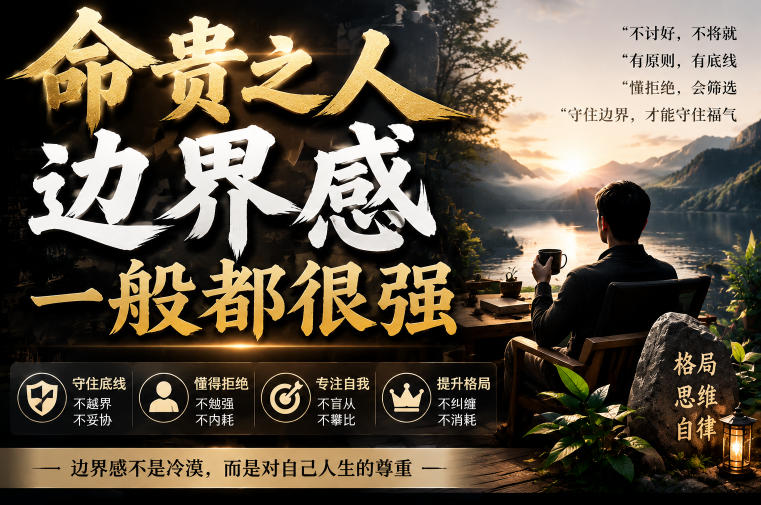 付费文章：命贵之人，边界感一般都很强-海淘下载站