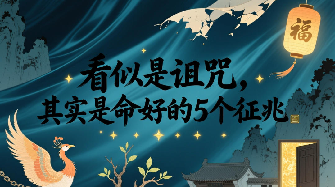 付费文章：看似是诅咒，其实是命好的5个征兆-海淘下载站