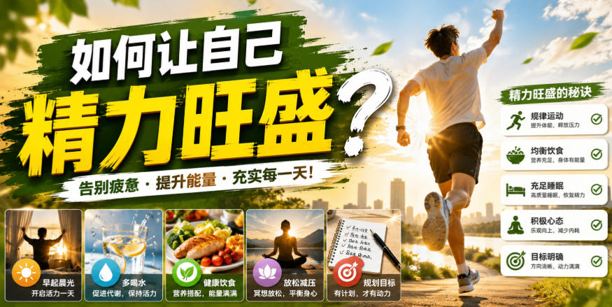 付费文章:如何让自己精力旺盛? 付费文章:如何让自己精力旺盛?
