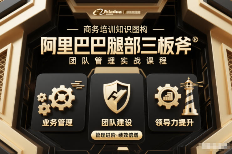 团队管理必学课程系列，阿里巴巴“腿部三板斧”-海淘下载站