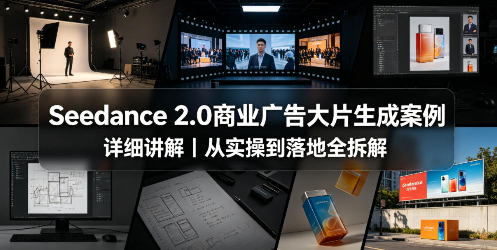 Seedance 2.0商业广告大片生成案例详细讲解｜从实操到落地全拆解-海淘下载站
