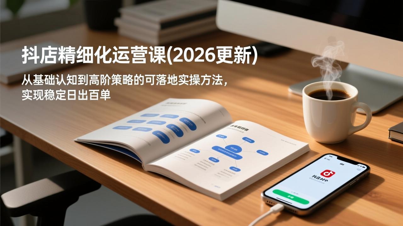 抖店精细化运营课(2026更新-海淘下载站