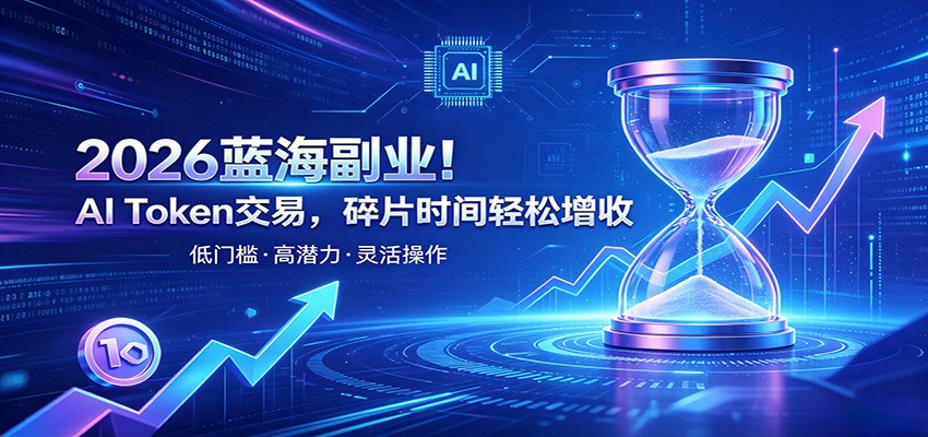 AI Token算力赛道！普通人可入局的数字副业，零门槛快速起步-海淘下载站