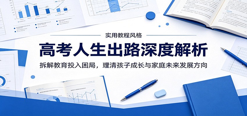 高考人生出路深度解析:拆解教育投入困局,理清孩子成长与家庭未来发展方向-海淘下载站