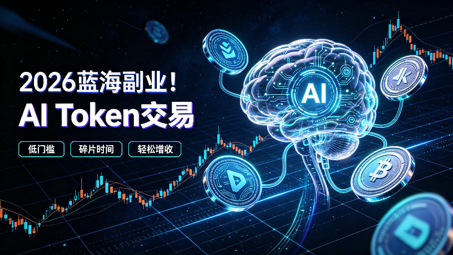 2026全新风口副业｜AI智能Token交易，空闲时间轻松 賺 收益，无需全天盯盘【揭秘】-海淘下载站