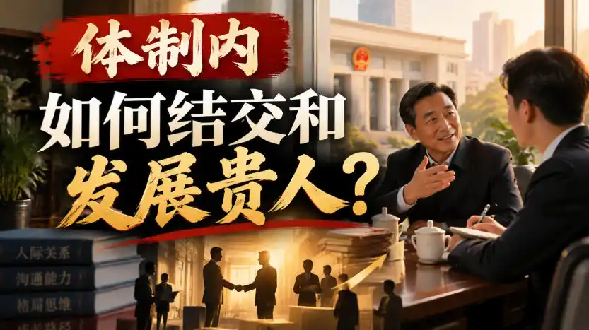 某公众号付费文章：体制内，如何结交和发展贵人?-海淘下载站
