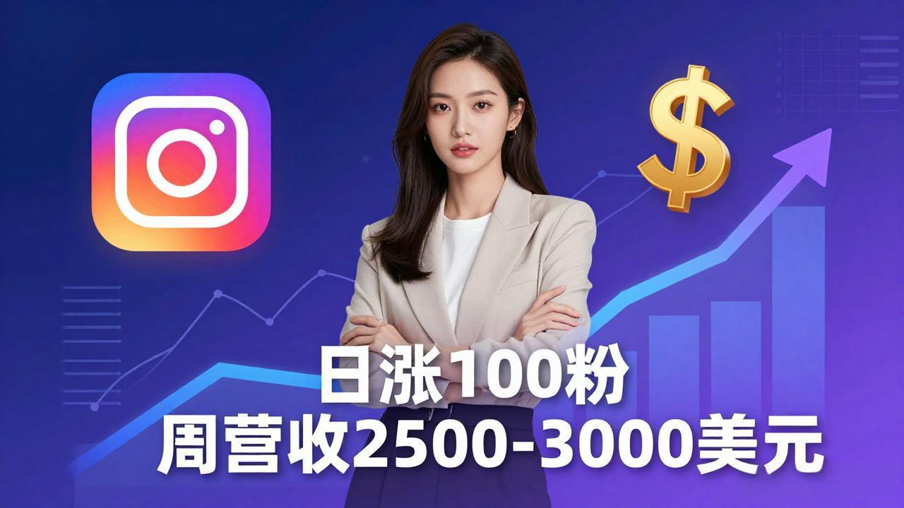 想做数字产品？Sheri亲授：日涨100粉、每周2500至3000美元的营收，Instagram躺着赚-海淘下载站