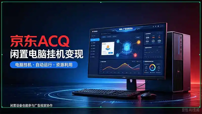 京东ACQ是什么?闲置电脑挂机采集项目拆解-海淘下载站
