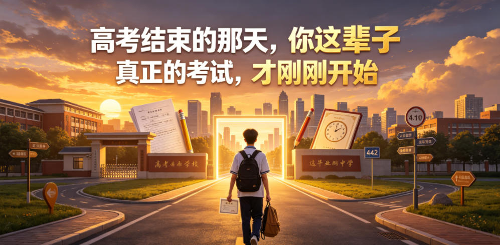 付费文章:高考结束的那天,你这辈子真正的考试,才刚刚开始-海淘下载站