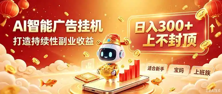 告别手动干活！AI自动化，解锁线上被动收益-海淘下载站