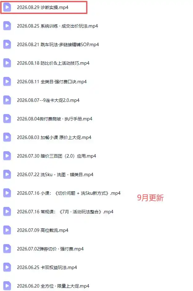 拼多多实战特训营(更新26年0831-海淘下载站