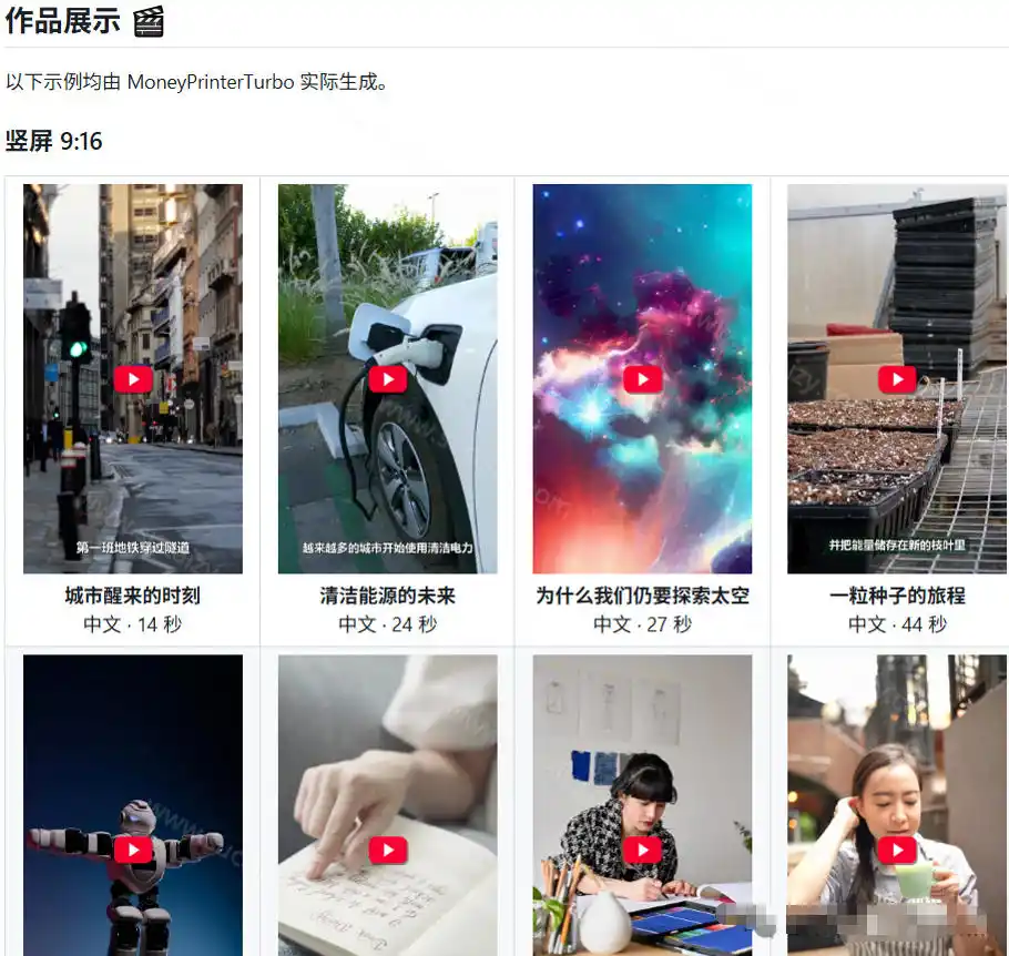 Github惊人132 k stars项目!AI自动生成短视频工具,根据主题或关键词自动生成视频-海淘下载站