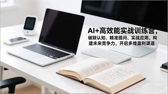 AI+高效能实战训练营，破除认知、精准提问、实战应用，构建未来竞争力，开启多维盈利渠道-海淘下载站