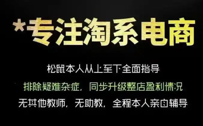 松鼠会电商VIP课程,从基础布局到高阶优化,助你掌握淘宝运营逻辑,提升店铺流量与转化(更新1015)-海淘下载站