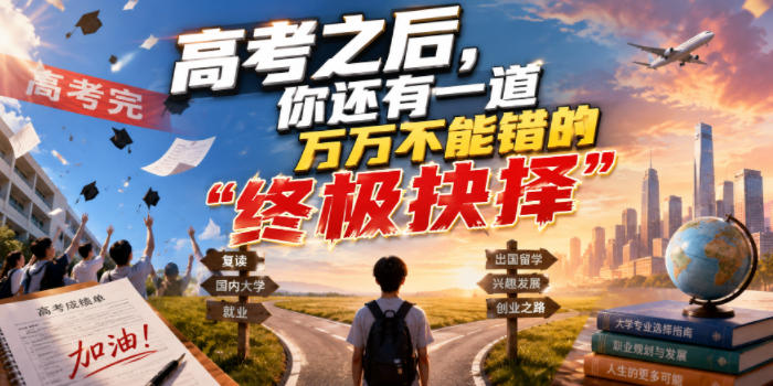 付费文章:高考之后,你还有一道万万不能错的“终极抉择”-海淘下载站
