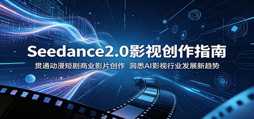 Seedance2.0影视创作指南：贯通动漫短剧商业影片创作，洞悉AI影视行业发展新趋势-海淘下载站