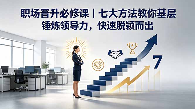 付费文章:职场晋升必修课|七大方法教你基层锤炼领导力,快速脱颖而出-海淘下载站