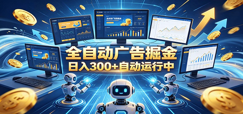 自动广告G机，日入300+，正规平台，广告浏览获益，时间自由，适合各类人群日常增收-海淘下载站
