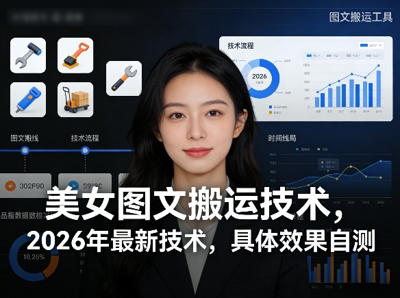 美女图文搬运技术，2026年最新技术，具体效果自测-海淘下载站