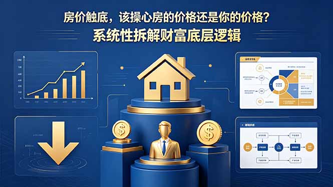 付费文章：房价触底，该操心房的价格还是你的价格？系统性拆解财富底层逻辑-海淘下载站
