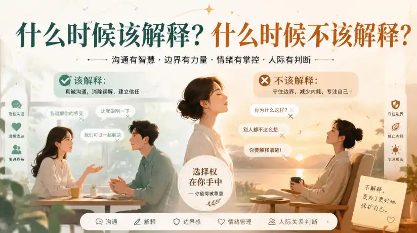 付费文章：什么时候该解释？什么时候不该解释？-海淘下载站