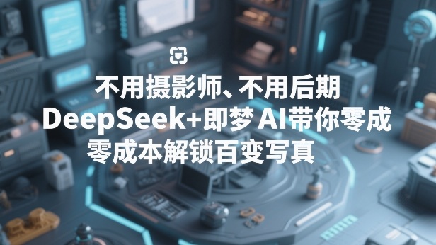 不用摄影师、不用后期,DeepSeek+即梦AI带你零成本解锁百变写真!-海淘下载站