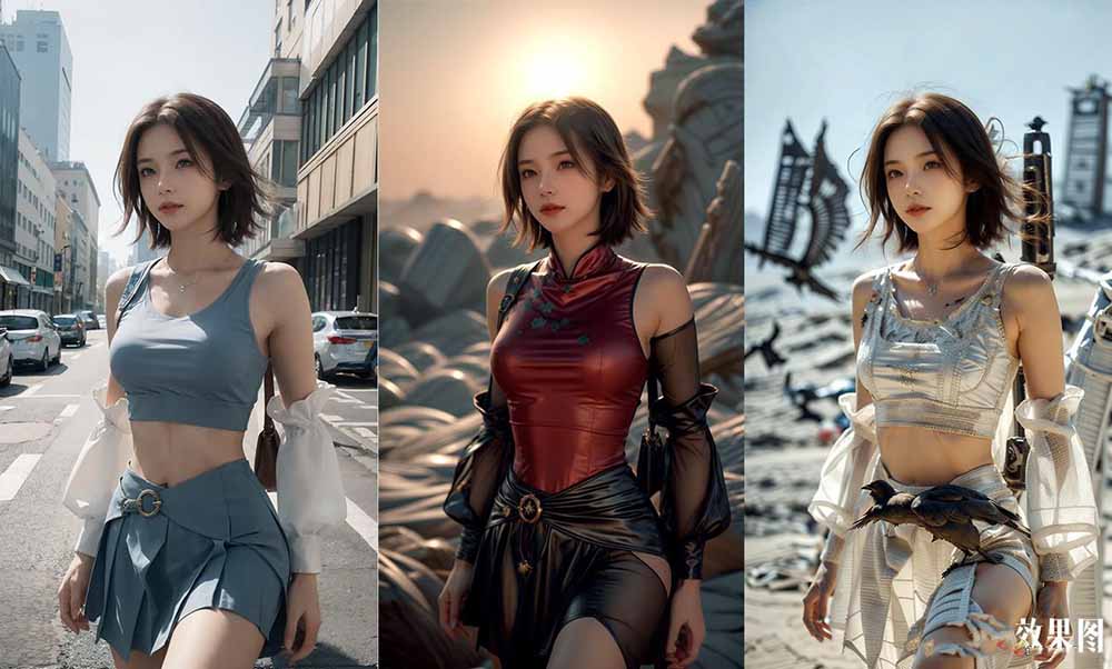 ComfyUI人像写真摄影工作流：本地一键部署，换装换场景换脸全搞定，影楼效率翻倍-海淘下载站