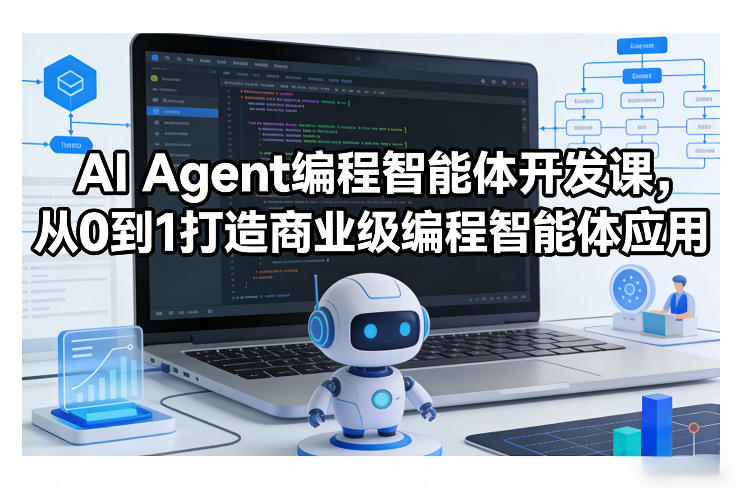 AI Agent编程智能体开发课，从0到1打造商业级编程智能体应用-海淘下载站