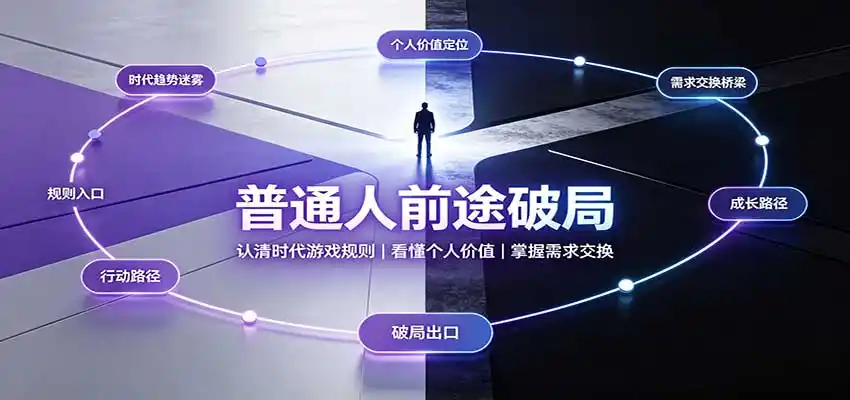 普通人前途破局：认清时代游戏规则，看懂个人价值，掌握需求交换-海淘下载站