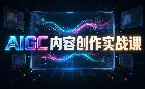 AIGC内容创作实战课 AIGC内容创作实战课
