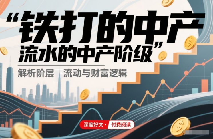 付费文章：铁打的中产，流水的中产阶级-海淘下载站