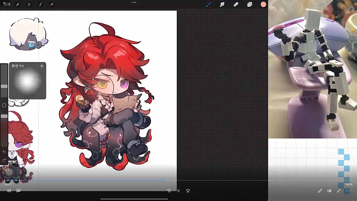 零基础学Q版立绘：从头身比例到服装细化，掌握让角色又可爱又有设计感的核心技法-海淘下载站