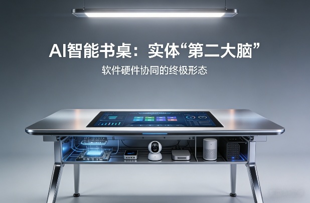 AI智能书桌搭建，构建你的实体“第二大脑”，软件硬件协同的终极形态-海淘下载站