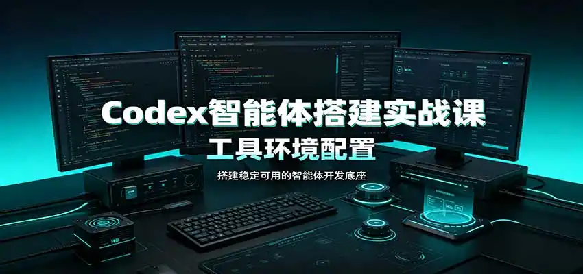 Codex智能体搭建实战课:工具环境配置,自定义技能开发,多业务自动化教学-海淘下载站