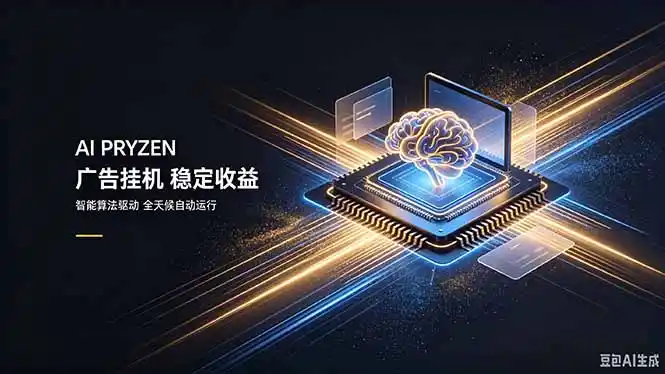 AI Pryzen 广告挂机｜24小时自动跑，日入300-500，新手零门槛-海淘下载站