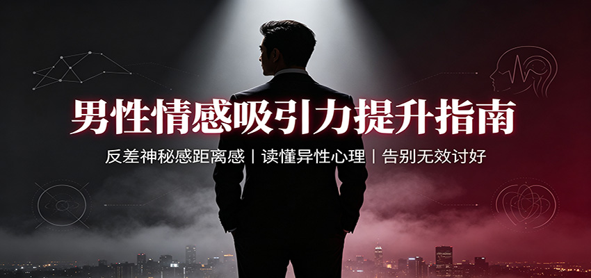 男性情感吸引力提升指南：反差神秘感距离感，读懂异性心理，告别无效讨好-海淘下载站