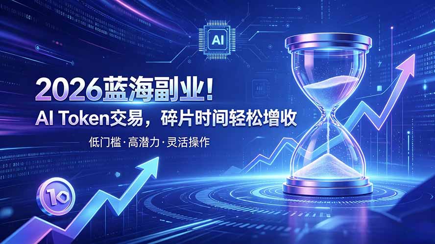 AI Token算力赛道！普通人可入局的数字副业-海淘下载站