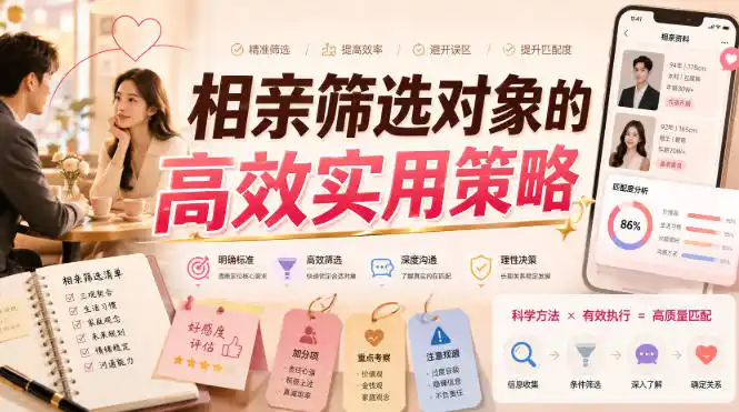 付费文章:相亲筛选对象的高效实用策略-海淘下载站
