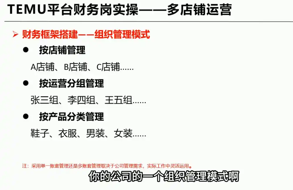 TEMU全盘账务实操课:账单导出、科目设置、利润核算-海淘下载站