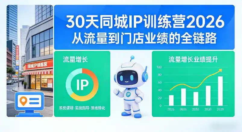 30天同城IP训练营2026年，从流量到门店业绩的全链路(0808更新)-海淘下载站